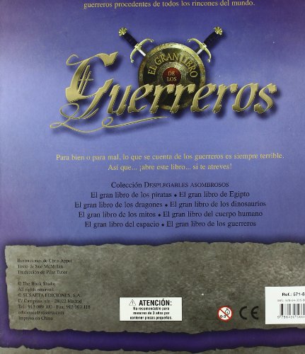 El gran libro de los guerreros (Desplegables Asombrosos)