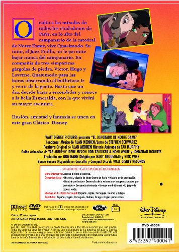 El Jorobado de Notre Dame[DVD]