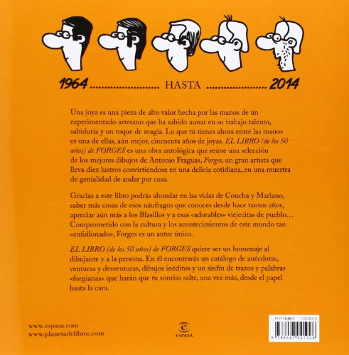 El libro (de los 50 años) de Forges (Fuera de colección)