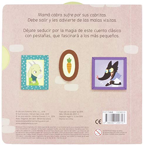 El lobo y las siete cabritas (Cuentos clásicos con mecanismos)