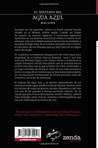 El misterio del Agua Azul: (Beau Geste)