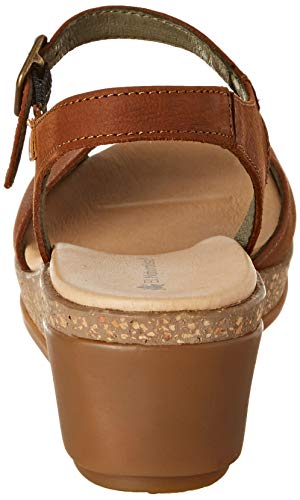 El Naturalista Leaves, Sandalias con Punta Abierta para Mujer, Marrón (Wood/Nectar Wood/Nectar), 39 EU