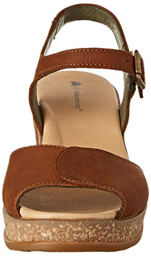 El Naturalista Pleasant Leaves N5000, Sandali con Plateau Donna, Marrone (Wood/Nectar Wood), 41 EU