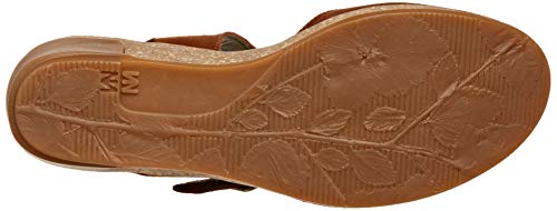 El Naturalista Pleasant Leaves N5000, Sandali con Plateau Donna, Marrone (Wood/Nectar Wood), 41 EU