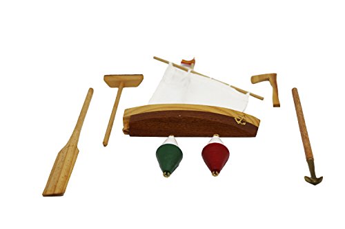 EL REMITGER Pack de Accesorios náuticos para Cuadros de Nudos o Marineros 7 Unidades