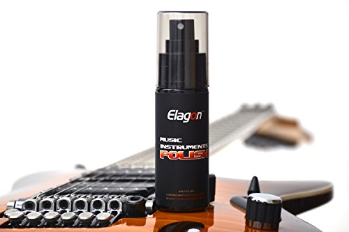 Elagon (POL) Guitarra Pro Care Kit accesorio limpiador de guitarra. El pulimento para guitarra es un producto de limpieza y pulido que devolverá a tu instrumento su belleza, brillo y color originales, logrando que tu guitarra brille como si fuese nueva. E