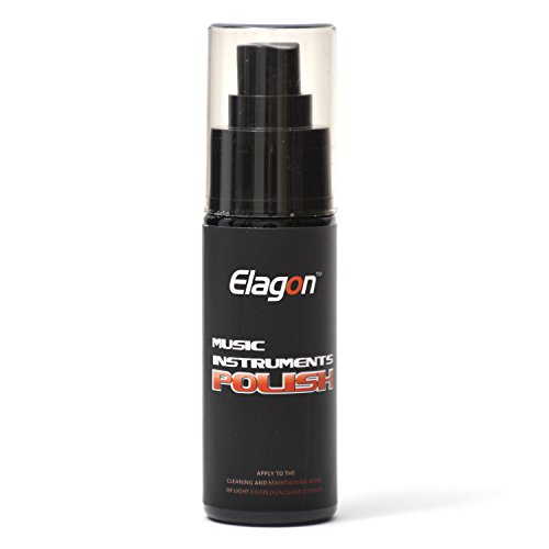 Elagon (POL) Guitarra Pro Care Kit accesorio limpiador de guitarra. El pulimento para guitarra es un producto de limpieza y pulido que devolverá a tu instrumento su belleza, brillo y color originales, logrando que tu guitarra brille como si fuese nueva. E