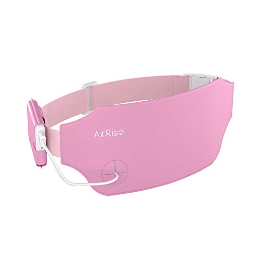 Electroestimulación para alivio del dolor menstrual,Período de menstruación del dispositivo de masaje menstrual Dismenorrea Dolor Dispositivo,Rosado