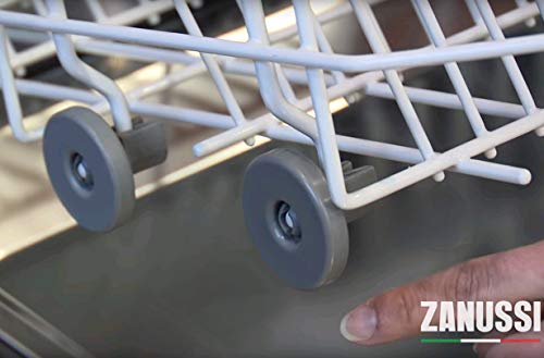 ELECTROHOGAR® - Ruedecillas Lavavajillas - Juego 8 Ruedas para Cesto Inferior - Zanussi, AEG, Electrolux, Ikea.