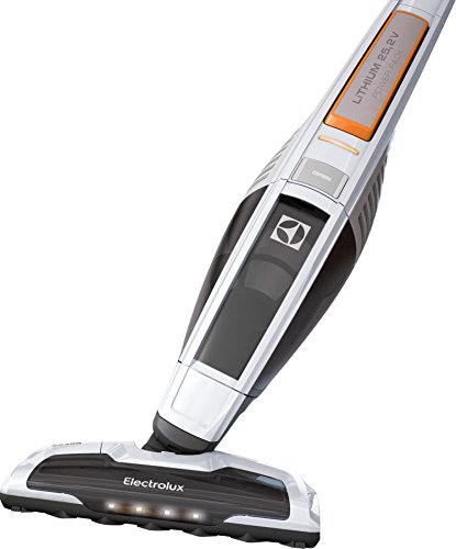 Electrolux ZB5020 Aspirador escoba con batería de Litio TurboPower de 21,6 V, 0.8 litros, 81 Decibelios, Blanco hielo
