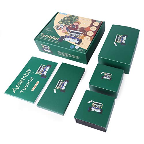 ELEGOO Tumbller Auto-Equilibrio Robot Coche Kit Compatible con Arduino IDE Stem Kits Juguetes para Niños y Adultos (Azul)