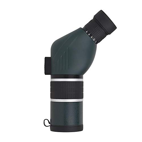 Elerose Telescopio Terrestre 12-36X 50mm Alto Rendimiento HD Impermeable Prisma Catalejo y Anti derrota con trípode(Angular)