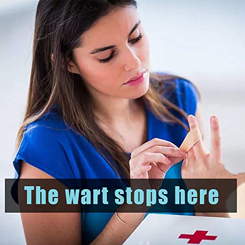 Eliminador de verrugas, tratamiento de eliminación de verrugas, removedor de maíz, almohadillas de ácido salicílico para la eliminación tópica de callos callosos o verrugas plantares （36 piezas）