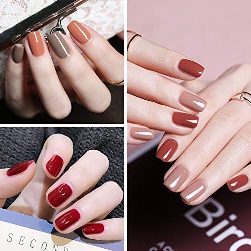 Elite99 Esmaltes de Uñas en Gel UV LED, Esmaltes Semipermanentes Negro para Uñas Soak off 7.3ml - 40518