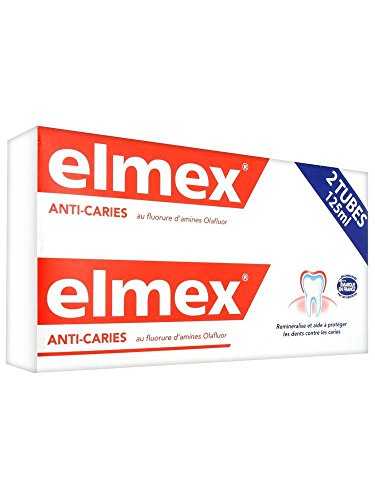 Elmex dentifrice anti-caries 2 x 125 ml