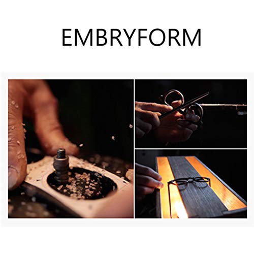 Embryform Gafas Neutras para PC, Smartphone, TV y Gaming | Eliminan la fatiga y la irritación visual | Gafas ANTI LUZ AZUL y UV para Pantalla | Filtro luz azul de descanso para pc | Unisex