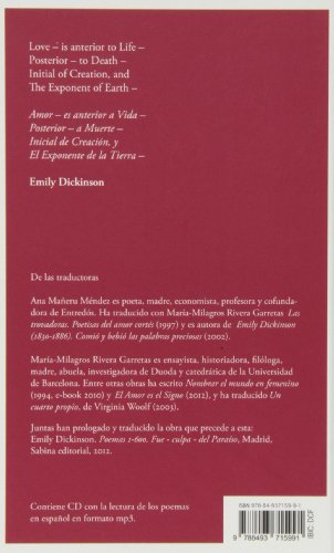 EMILY DICKINSON. Poemas 601-1200 Soldar un Abísmo con Aire (Poesía)