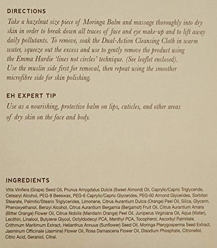 Emma Hardie Bálsamo y Tela para Limpieza Facial - 100 ml