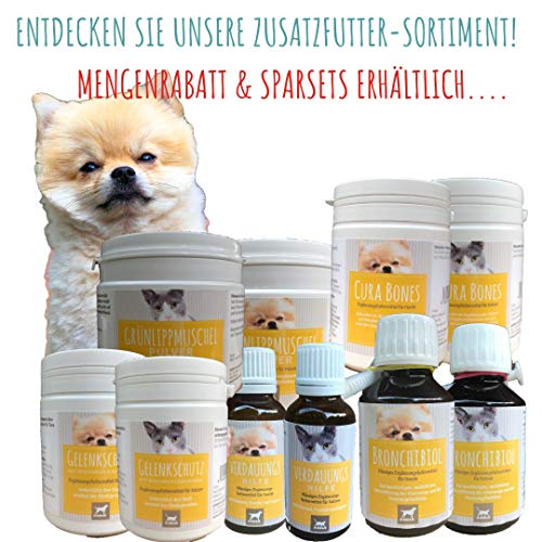 EMMA Jarabe para la Tos para Perros I Gotas bronquiales con tomillo I Hierbas bronquiales I Hierbas para calmar Las vías respiratorias I 100 ml