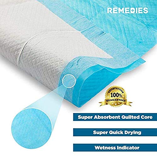 Empapadores desechables para incontinencia - Empapadores super-absorbentes, 60 X 90 cm, 45 Gram (150 unidades)