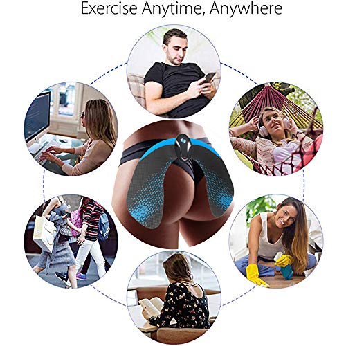 EMS Electroestimulador Gluteos - EMS Hips Trainer Entrenador de Cadera Hip para la Cadera Mujer Inteligente Hip Instructor Muscular