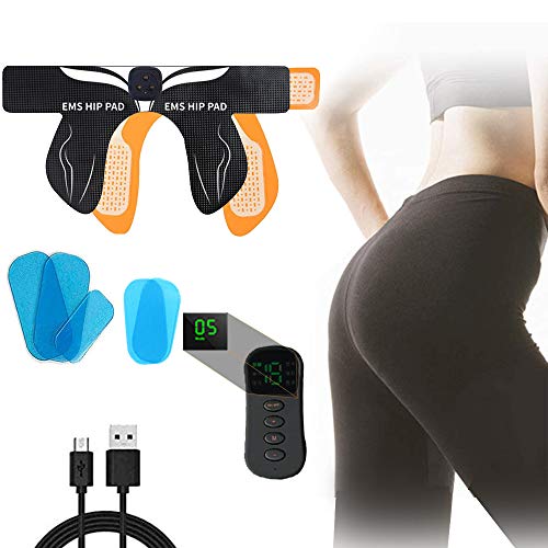 EMS Hips Electroestimulador Muscular, Gluteos Estimulador de Glúteos Herramientas Nalgas HipTrainer para la Cadera Mujer Hombre, USB Recargable,Estimulador Muscular Ejercitar Gluteos