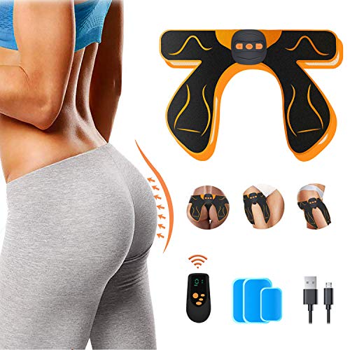 EMS Hips Estimulador Muscular,Gluteos Estimulador de Glúteos Herramientas Nalgas HipTrainer para la Cadera Mujer Inteligente Hip Instructor Modelling Firing Ayuda a Levantar la Cadera