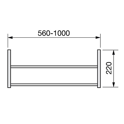 Emuca 7085725 - Accesorio organizador zapatero para armario