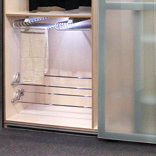 Emuca 7085725 - Accesorio organizador zapatero para armario