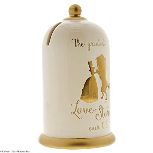 Enchanting Disney A29375 Caja de Dinero Belle, Multicolor, Talla única