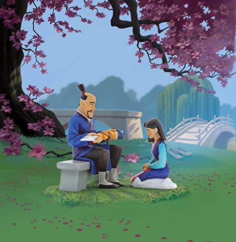 Enchanting Disney Regalos A Ser Honrados-Mulan Figurina, Resina, Multicolor, 26.67 x 22.61 x 22.61 cm