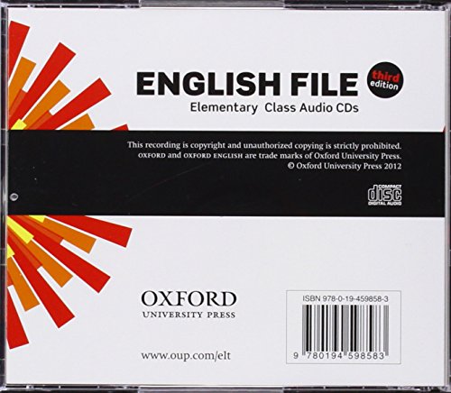 English File third edition: English File 3rd Edition Elementary. Class Audio CD