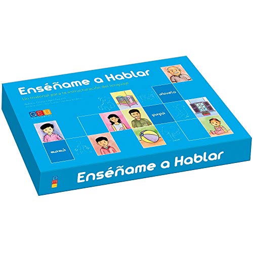 Enséñame a hablar / Editorial GEU / Aprendizaje del lenguaje / Mejora la comprensión / Con tarjetas ilustradas