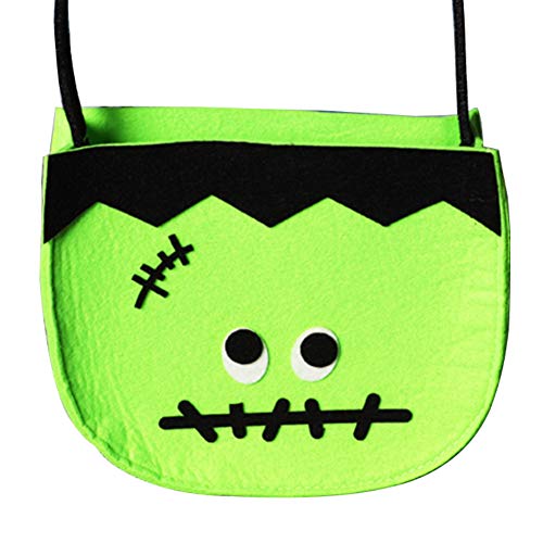 Enticerowts - Bolsa de caramelos de Halloween, diseño de calabaza, diseño de calabaza, diseño de zombies, 1 #