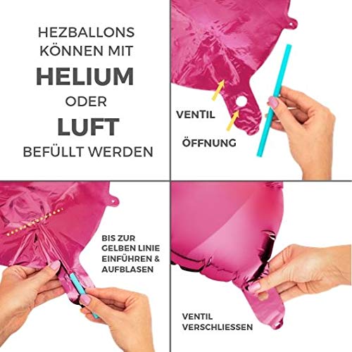 envami Globos de Cumpleãnos 20 Rosas I 101 CM Globo 20 Años + Happy Birthday Guirnalda I Globo Numero 20 I Decoracion 20 Cumpleaños Mujer I Globos Numeros Gigantes para Fiestas I Vuelan con Helio