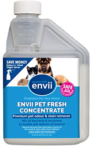 Envii Pet Fresh – Elimina Malos Olores y Manchas Del Orina de Mascotas – 500ml de Concentrado