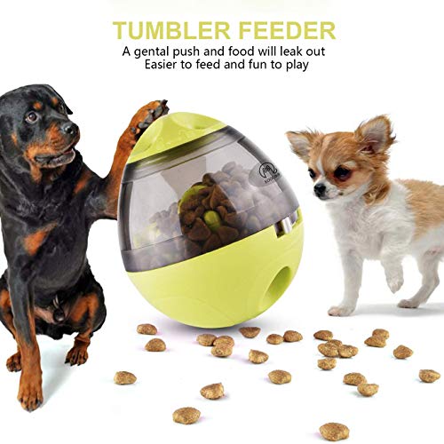 EooCoo Alimentador de Comida para Perros, Pet Slow Eating Bowl, Divertido Juguete de forrajeo para Perros, Verde