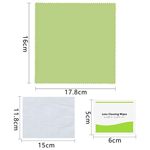 EOTW Toallitas Limpia Gafas, 240 Unidades Prehumedecidas Limpieza de Lentes para iPhone Samsung Galaxy iPad Tabletas Smartphone Gafas
