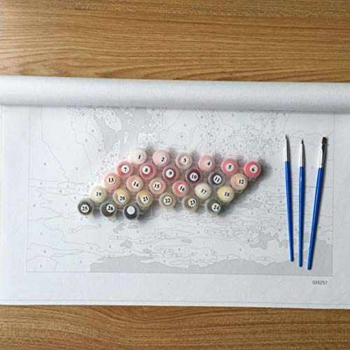 epicurism Perro Piloto Avión Gafas De Sol Sombrero Pintura Digital De Bricolaje por Números Arte Moderno De La Pared Pintura Al óleo Decoración del Hogar