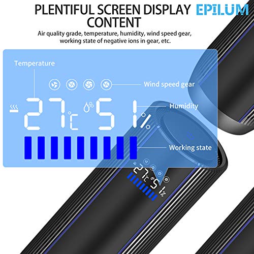 Epilum Purificador de Aire para Auto con Filtro HEPA