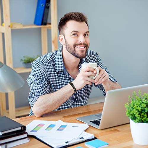 EQLEF Pulsera magnética de hematites 2 piezas para hombre/mujer Hematita Metal pulseras de terapia magnética