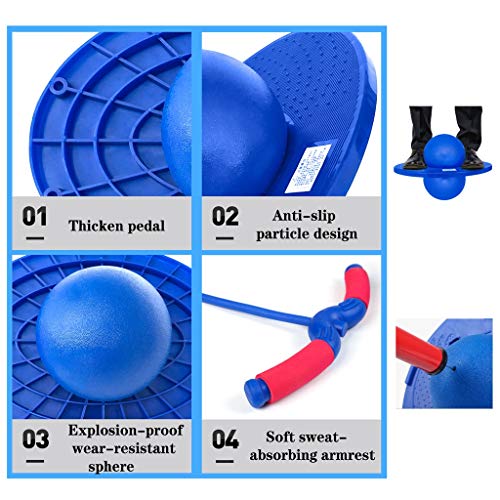 Equilibrio De La Pelota Que Rebota Pogo Stick para Niños De 6 Años En Adelante Y Adultos Bola De Resorte con Pedal De Rebote De Truco Teniendo 200 Libras Juguete De Salto Mango Antideslizante