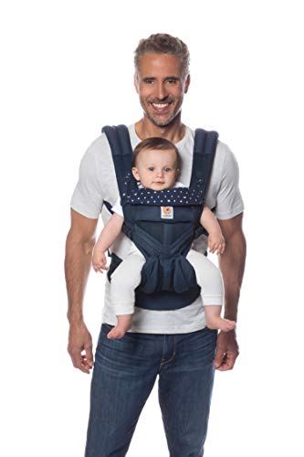 Ergobaby Mochila Portabebé Ergonómica Omni 360 Cool Air Mesh Star Struck, 4-Posiciones de Porteo