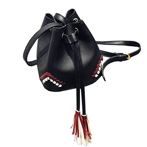 ESAILQ Bolso Bandolera Mujer Pequeña de Piel Bolsos de Hombro Colores para Niña EV