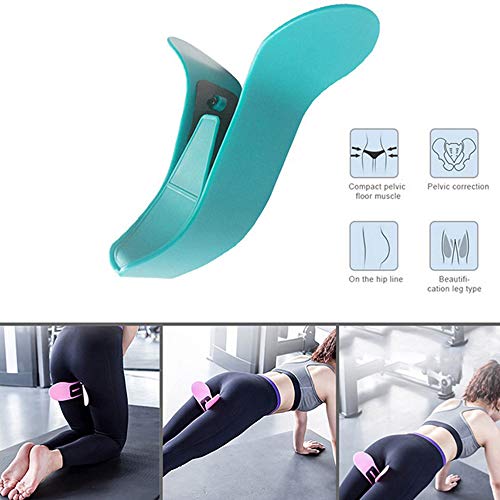 Escape Park Pélvico Piso Ejercitador Fitness Equipo Hip Trainer Interior Muslo Ejercitador de Nalgas Corrección para Mujeres
