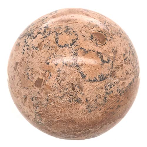 Esfera de jaspe de leopardo de 45 mm.