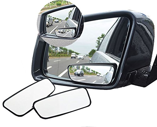 Espejo retrovisor de punto ciego Meipro con rotación de 360° para coches. Espejo lateral convexo de rotación ajustable con cristal HD