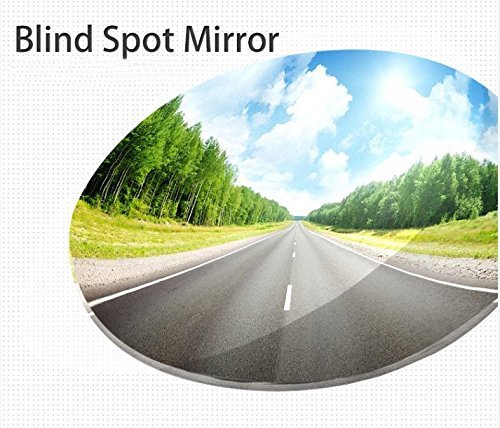 Espejo retrovisor de punto ciego Meipro con rotación de 360° para coches. Espejo lateral convexo de rotación ajustable con cristal HD