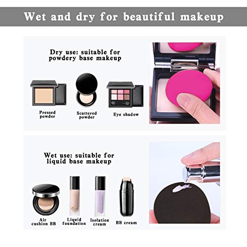 Esponja Maquillaje, Onlyoily Esponjas para Maquillaje Facial de Belleza (3 Piezas Esponja De Maquillaje)(03)