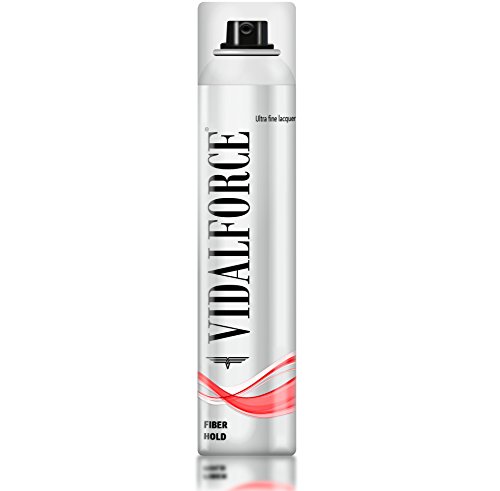 ESPRAY DE FIBRA CAPILAR ULTRA FINÍSIMO FLEXIBLE. Fija las fibras capilares VIDALFORCE y obtén un resultado perfecto, sin grupos y con un acabado imperceptible a otras miradas